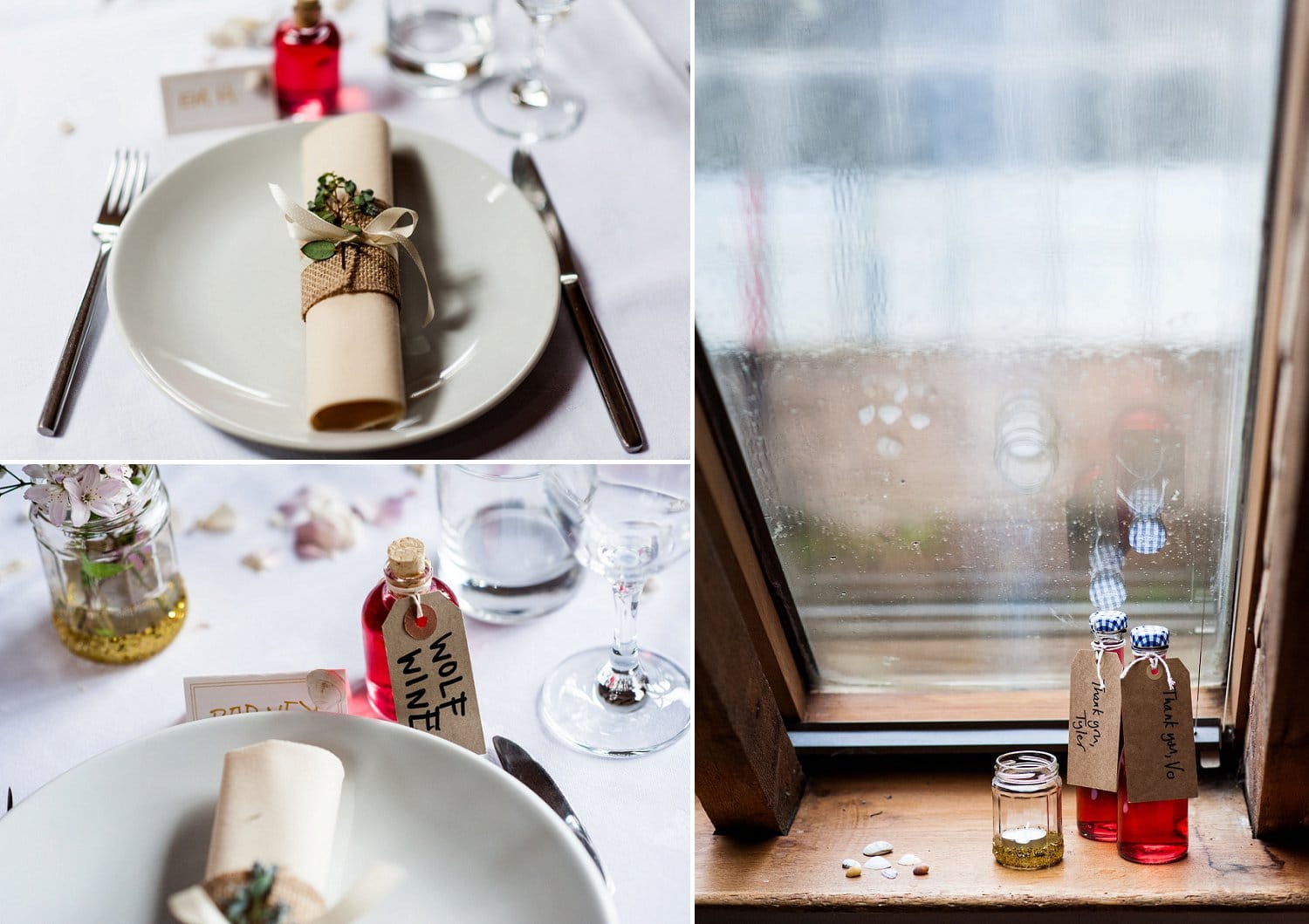 wedding breakfast details