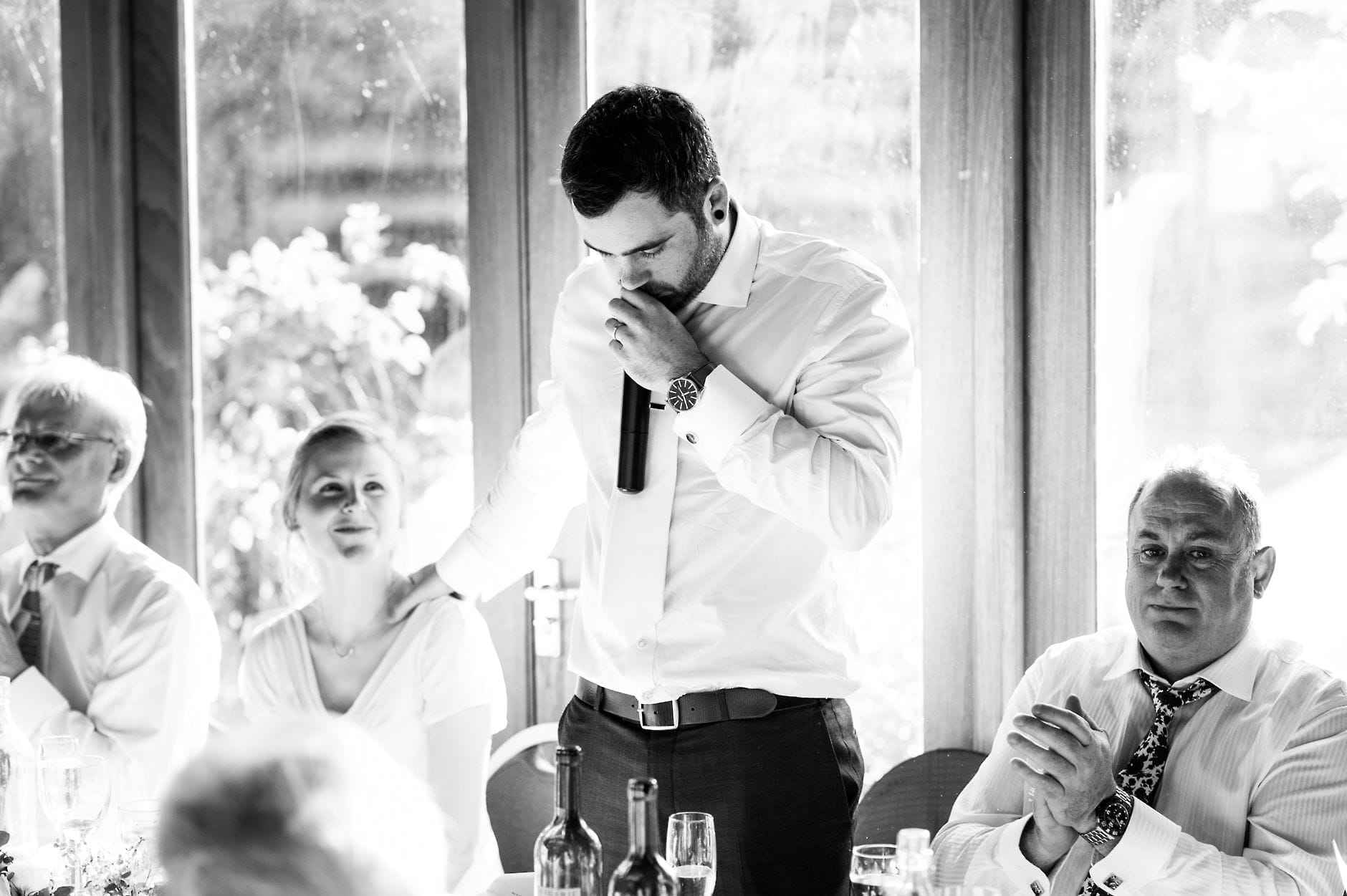 groom emotional wedding speech