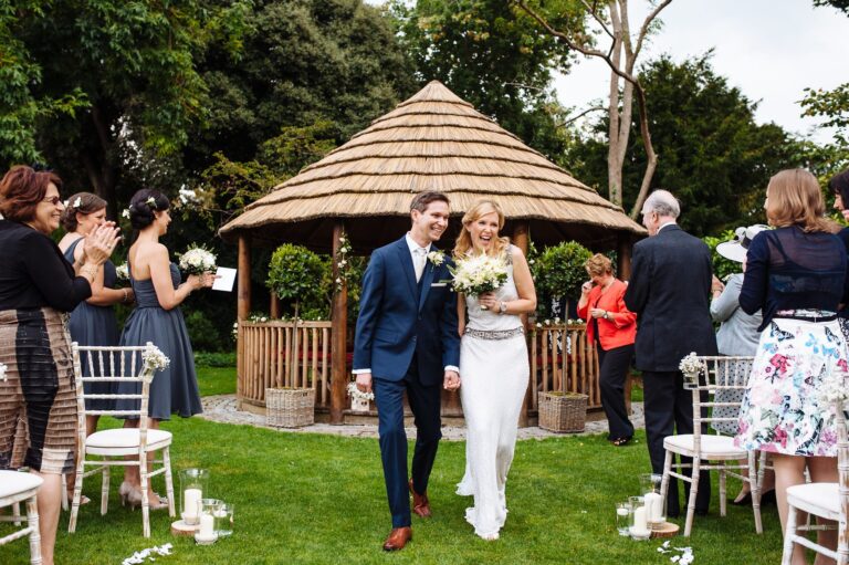 Outdoor wedding photography