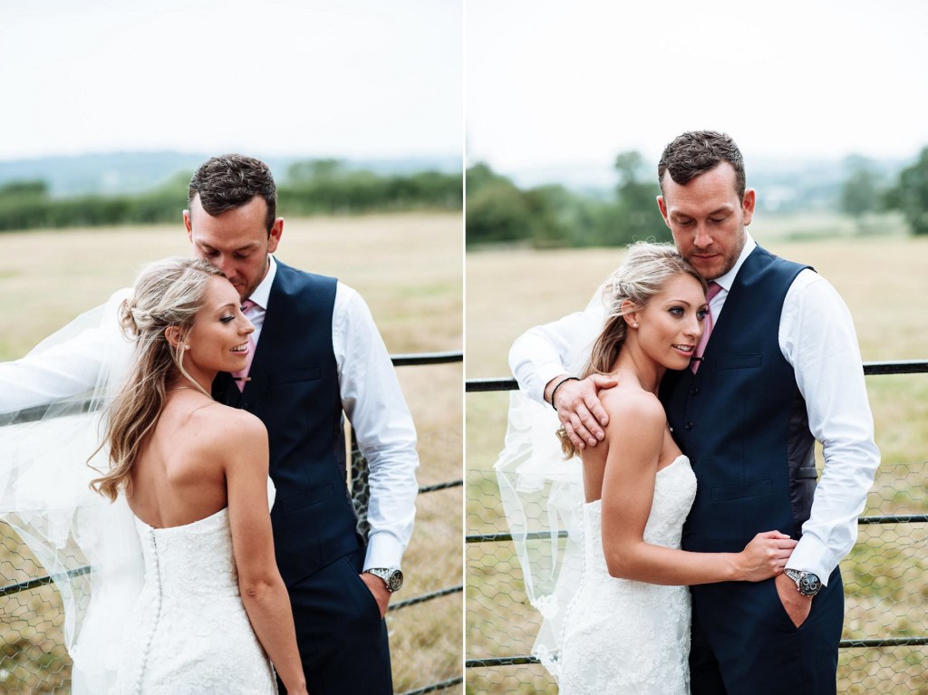 Beautiful couples portraits at a wedding