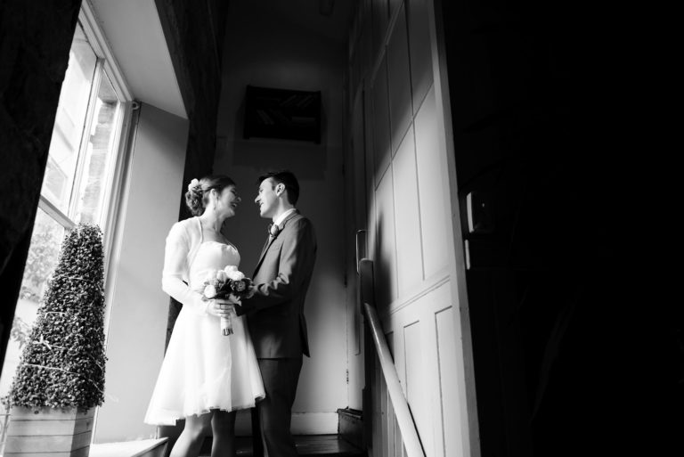 relaxed wedding portraits