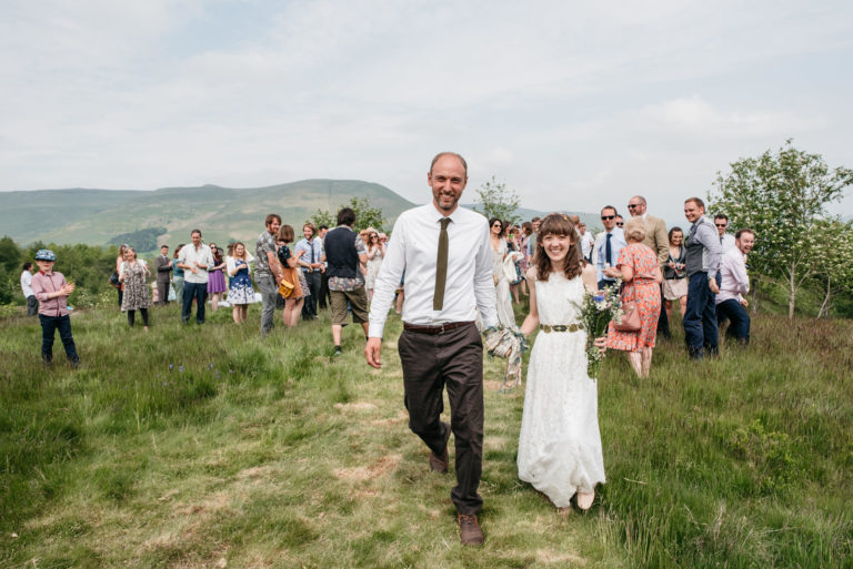 Rustic Outdoor Wedding in Derbyshire