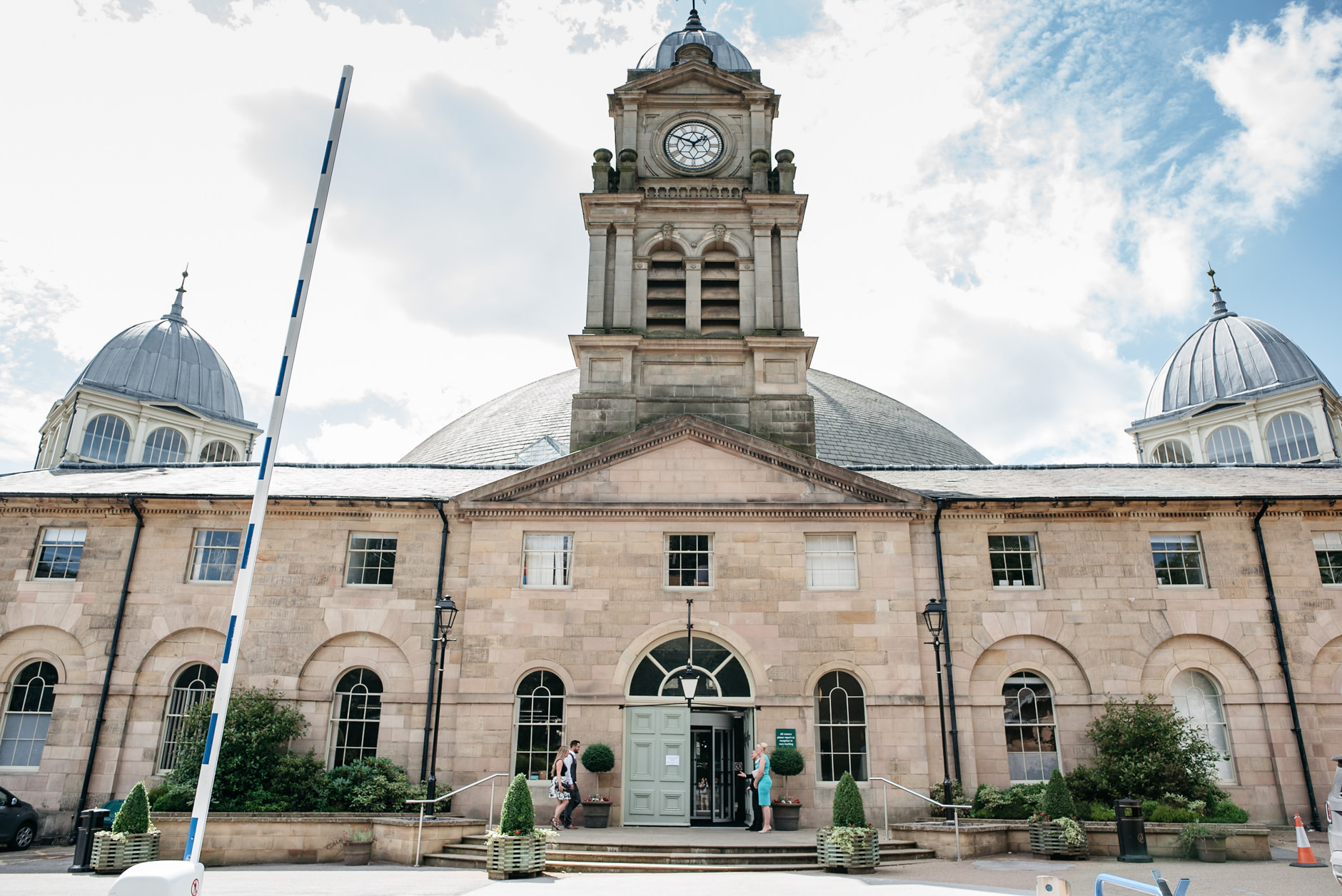 devonshire dome wedding venue entrance