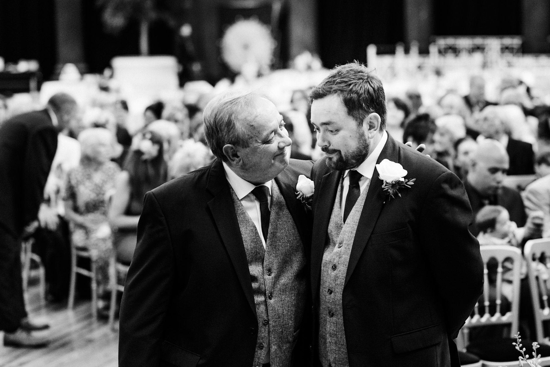 last minute words of wisdom from father of the groom