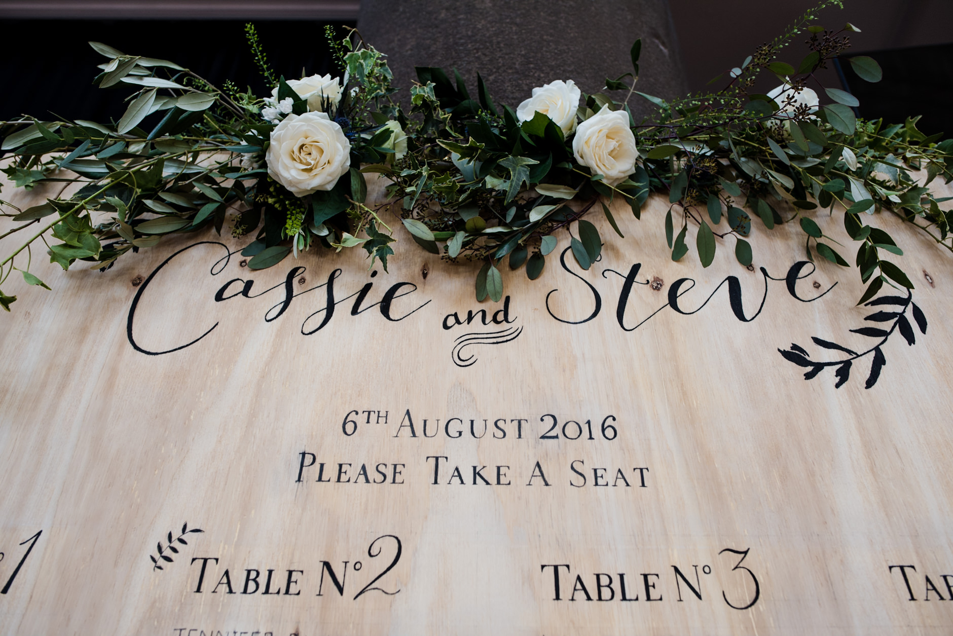 giant diy seating plan