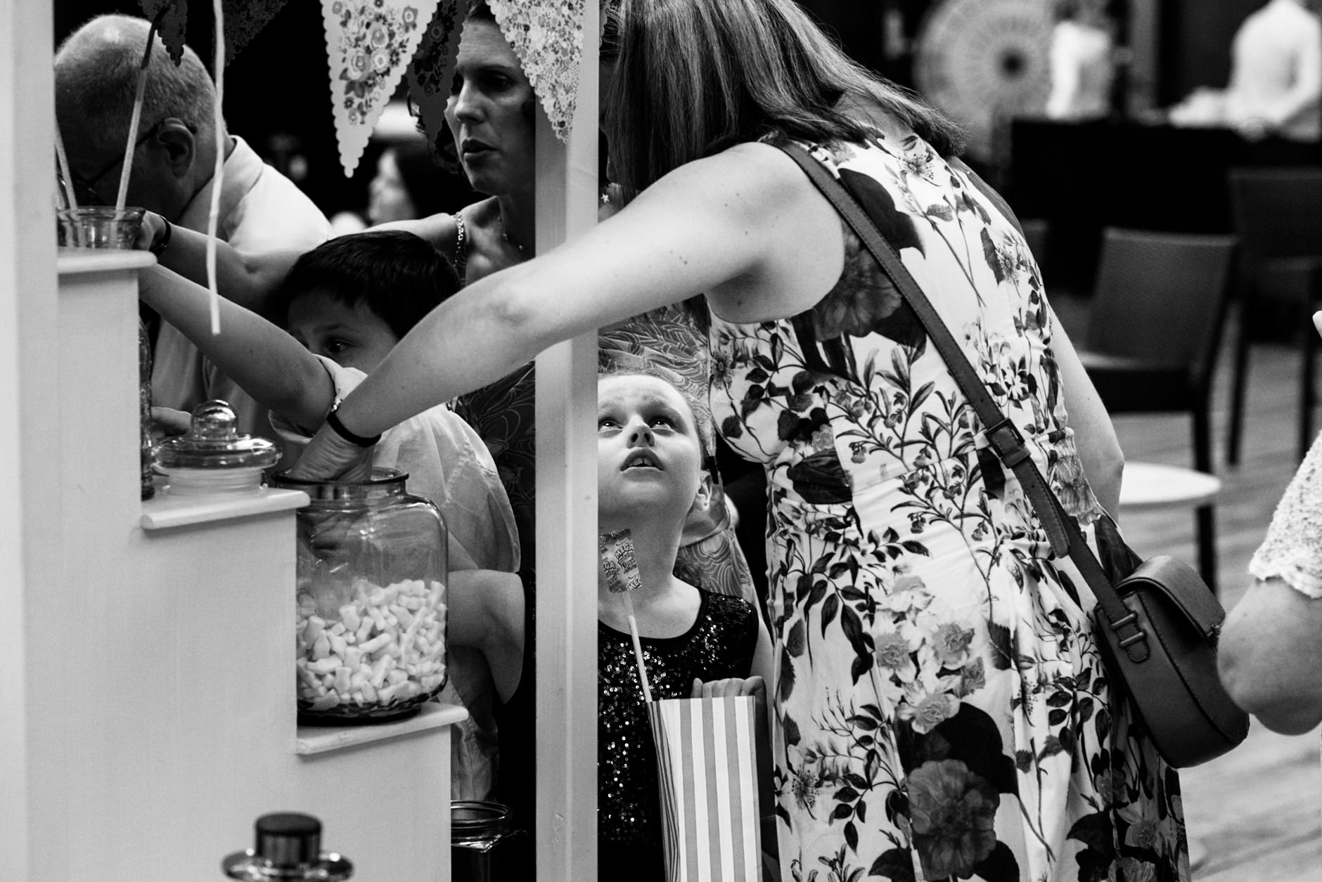 pleading for more sweets