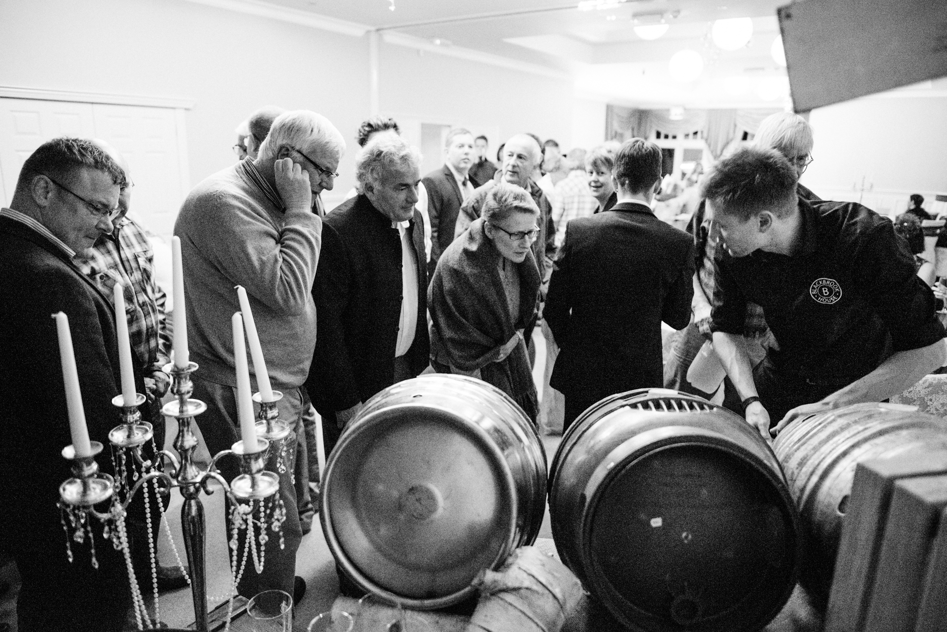 guests deciding what beer to have