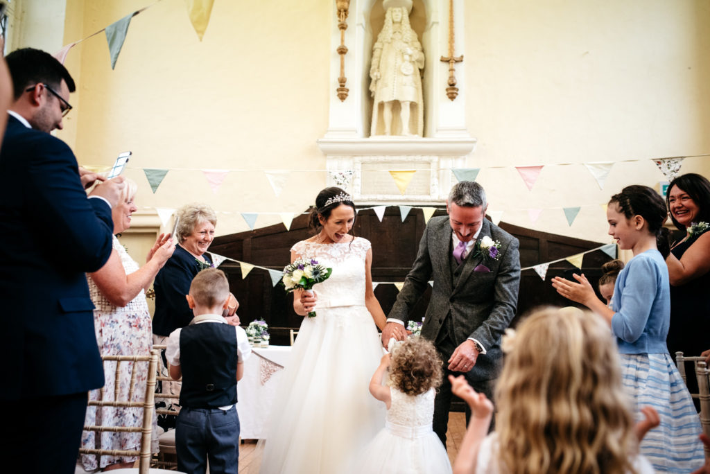 just married at sir john moore school