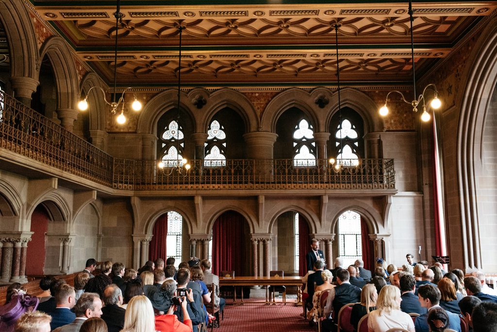 manchester town hall wedding ceremony