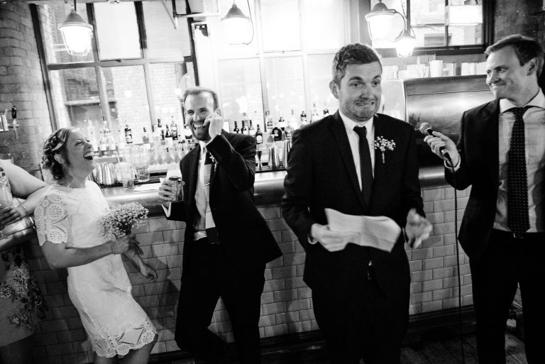 best men giving a speech