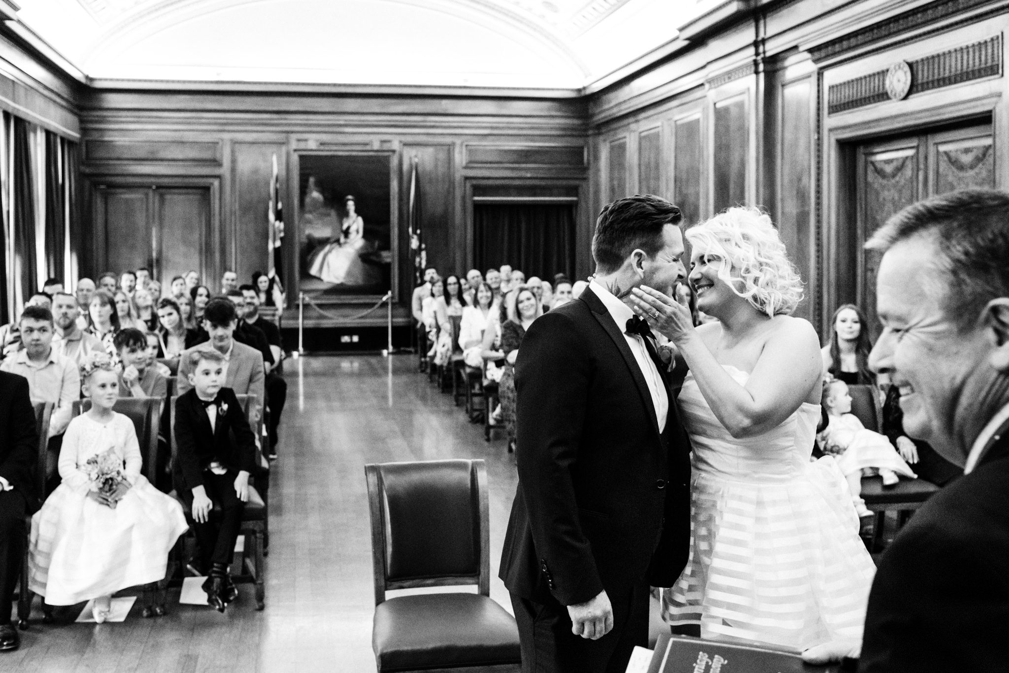 just married at nottingham council house