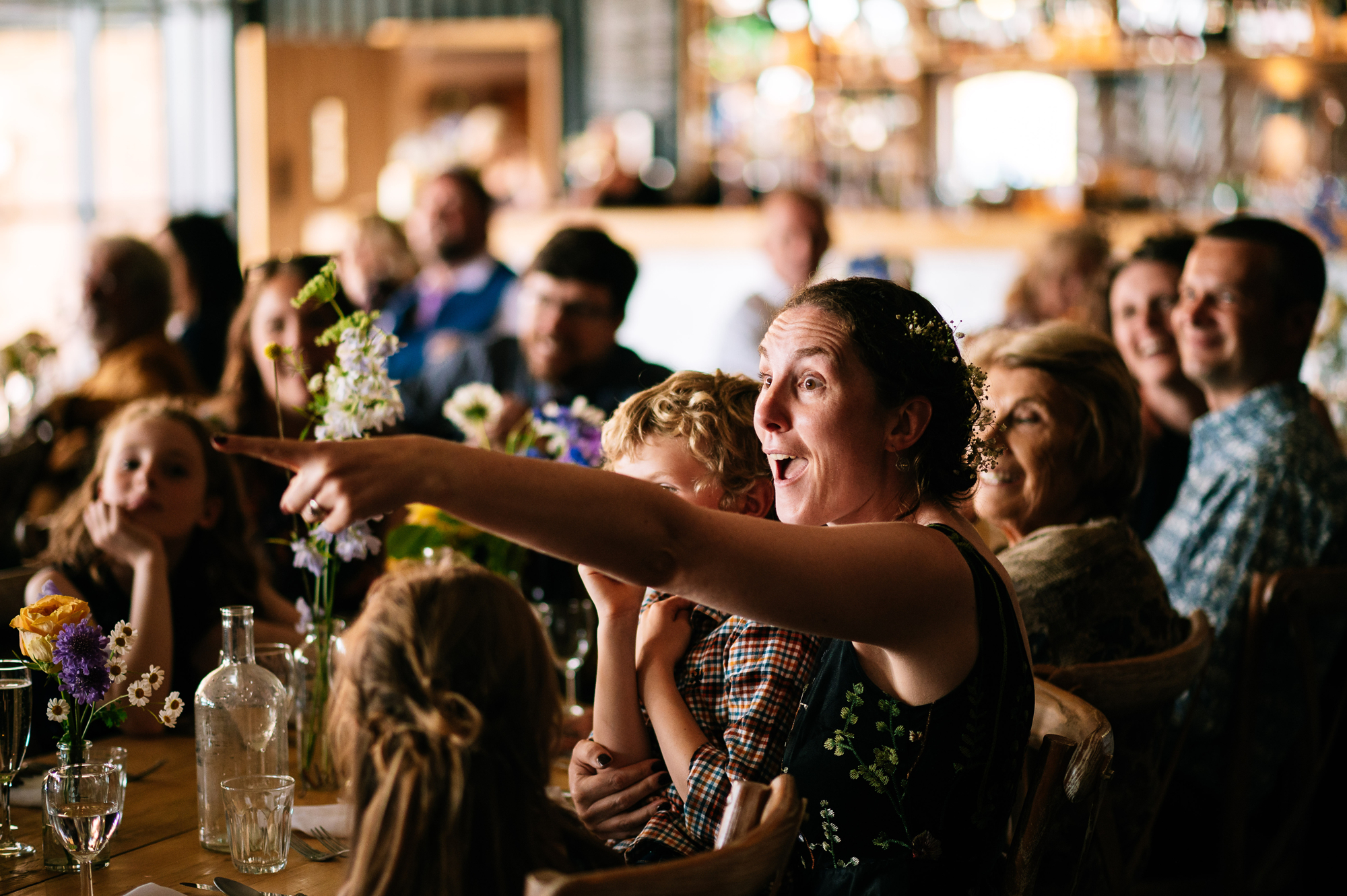 guest reactions to the speeches