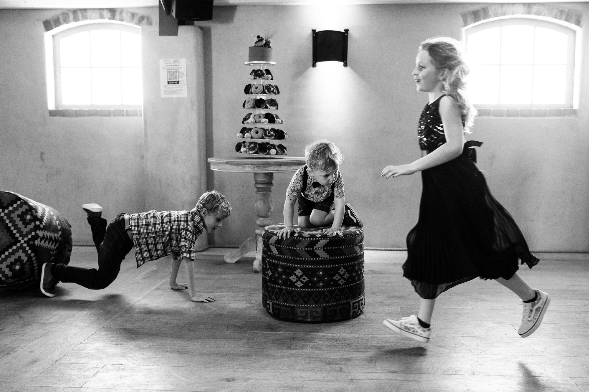 kids playing at grangefields