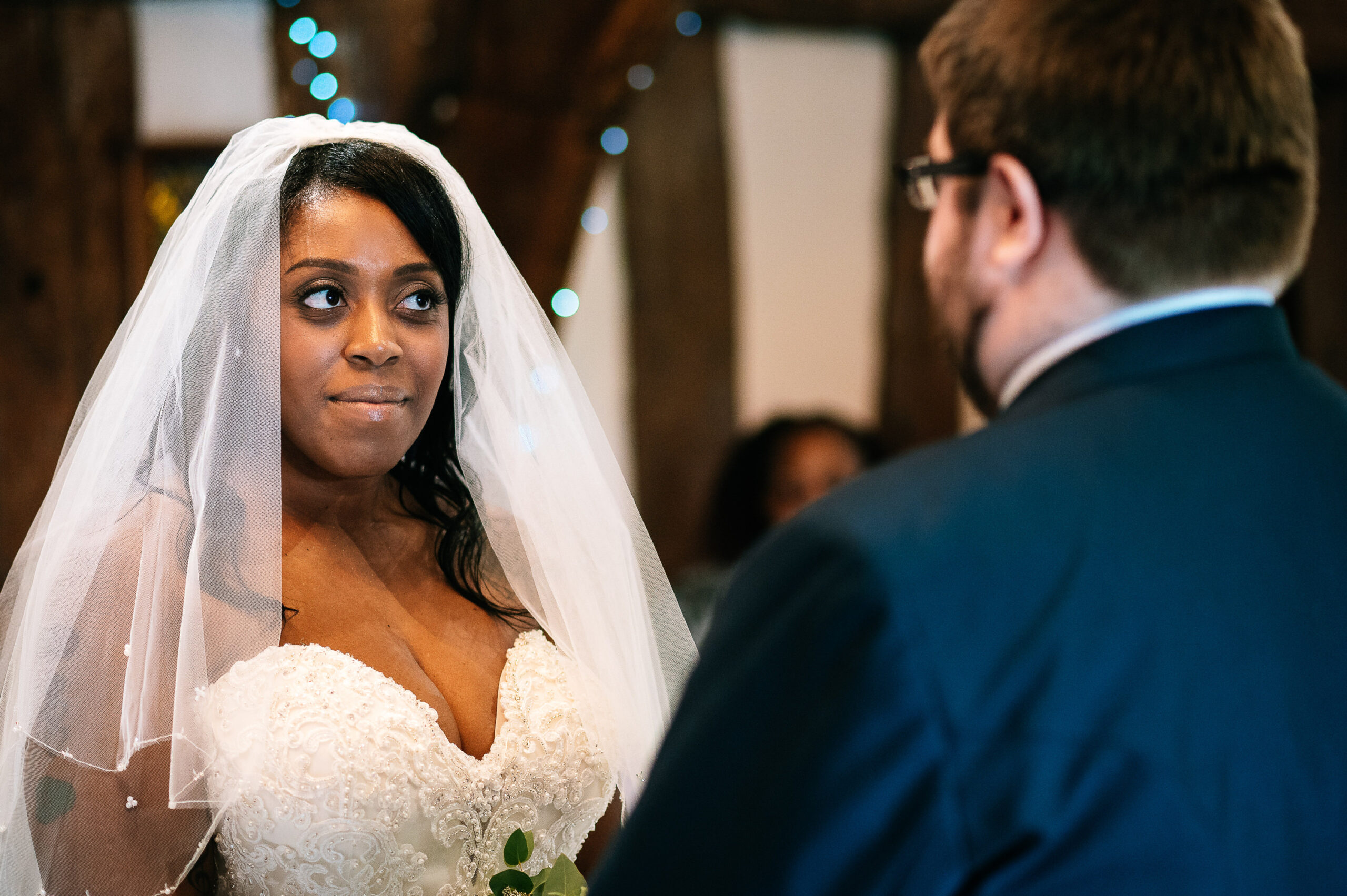 wedding ceremony at the moat house acton trussell