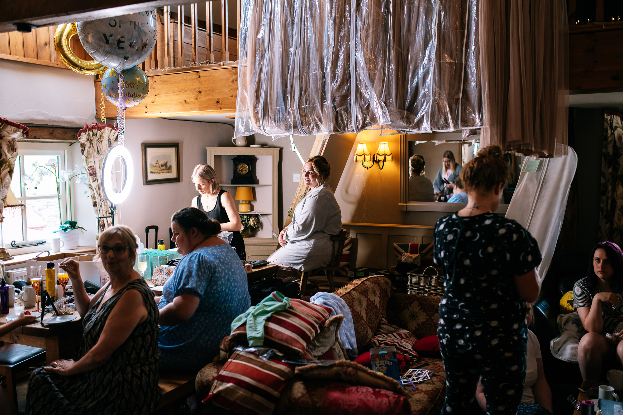 getting ready at lower damgate farm