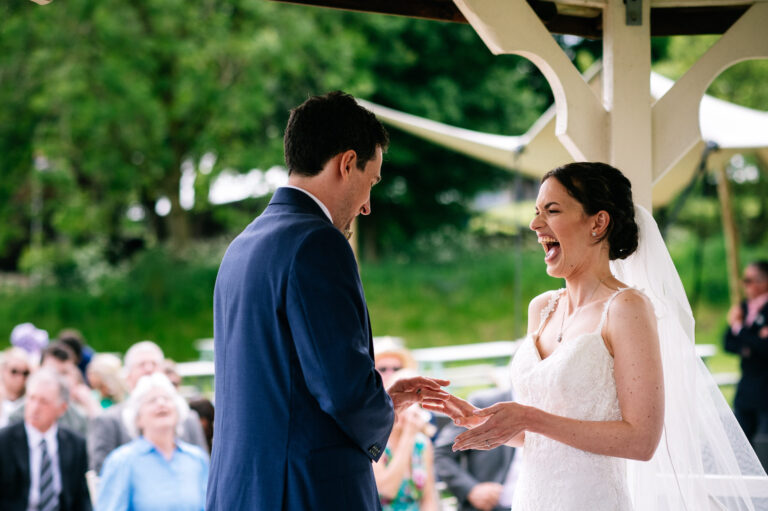 just married at pudding pie hill