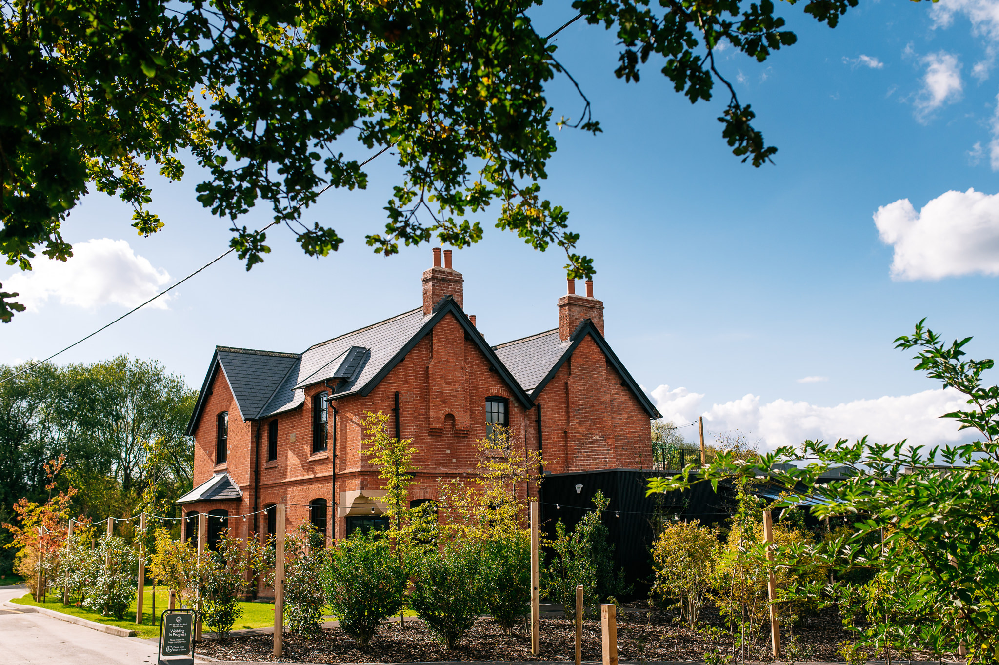 whistle barns wedding venue in derbyshire
